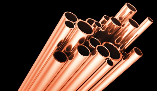 Tube en cuivre diam 14mm